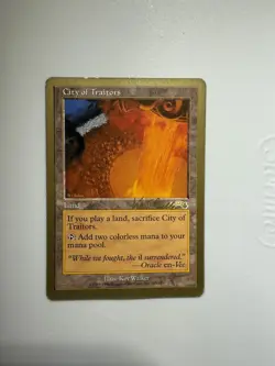 City of Traitors - 1999 Kai Budde (EXO) World Championship Decks Regular - Image 1