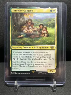 Samwise Gamgee - Magic MTG 2023 Lord of the Rings NM - Image 1