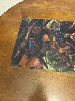 MTG Playmat Limited Edition Signed Bryon Wackwitz Botched Encounter - Image 5
