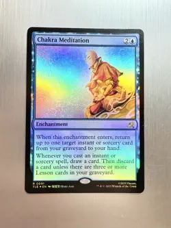 Chakra Meditation - 91 - MTG Avatar: The Last Airbender - Rare - FOIL - Image 1