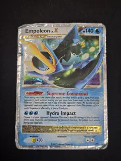 Empoleon Lv. X DP11 Holo Promo (DMG) - Pokemon TCG - Image 1