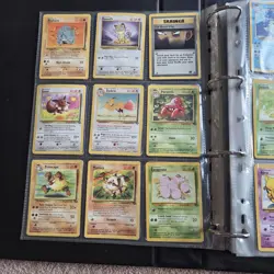 Pokemon Binder Bundle Joblot - HUGE 162x Vintage Non Holos WOTC Old Folder Full - Image 4