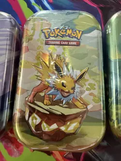Pokemon Scarlet & Violet Prismatic Mini Tin Lot of 6 New Sealed - Image 3
