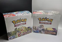 Pokemon TCG: Lot of 1x S&V Base + 1x Paldea Evolved Booster Boxes Sealed Eng - Image 1