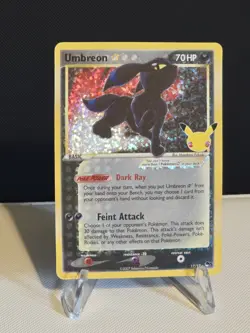Umbreon Gold Star 17/17 Celebrations Classic Collection NM/MT Pokemon TCG - Image 4