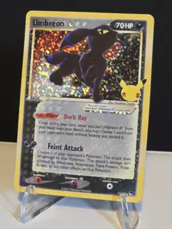 Umbreon Gold Star 17/17 Celebrations Classic Collection NM/MT Pokemon TCG - Image 5