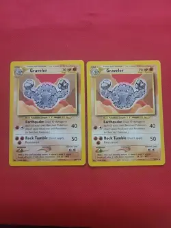 Pokemon: Graveler #30/64 Neo Revelation Vintage WOTC 2000 Non-holo - LP/MP - L27 - Image 1