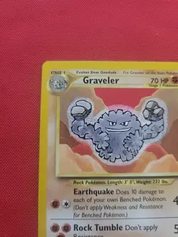 Pokemon: Graveler #30/64 Neo Revelation Vintage WOTC 2000 Non-holo - LP/MP - L27 - Image 4