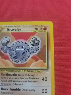 Pokemon: Graveler #30/64 Neo Revelation Vintage WOTC 2000 Non-holo - LP/MP - L27 - Image 5
