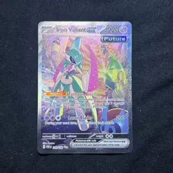 Pokemon TCG Iron Valiant EX Paradox Rift 249/182 Special Illustration Rare - Image 1