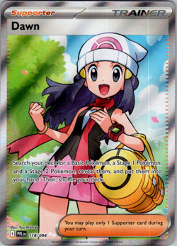 Pokemon TCG Dawn 118/094 ME02: Phantasmal Flames Mega Evolution Ultra Rare NM - Image 1