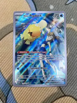 Pokemon TCG Misty's Psyduck Scarlet & Violet 193/182 Destined Rivals NM - Image 2