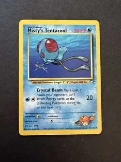 Pokemon Gym Heroes Misty’s Tentacool 57/132 - Image 1