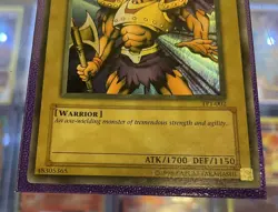 Yugioh Axe Raider TP1-002 Tournament Pack 1 Faded Misprint Error LP/NM - Image 3