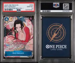 2025 ONE PIECE PROMOS ILLUSTRATION BOX VOL.1 #004 BOA HANCOCK PSA 10 - Image 3