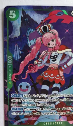 One Piece OPTCG English Perona OP14-033 SR* Parallel - NM - Image 2