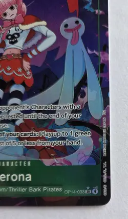 One Piece OPTCG English Perona OP14-033 SR* Parallel - NM - Image 4