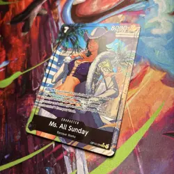 One Piece - Ms. All Sunday OP14-084 Alt Art SR - English 💎 OP14 - Image 2