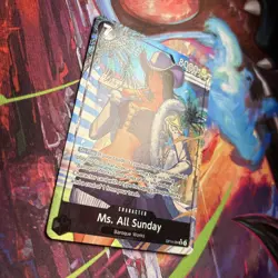 One Piece - Ms. All Sunday OP14-084 Alt Art SR - English 💎 OP14 - Image 3