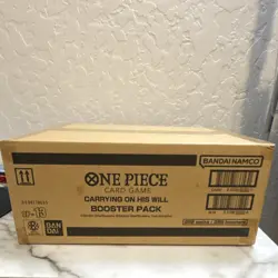 One Piece TCG Carrying On His Will OP-13 Booster Box Case (12) SEALED - English - Image 1