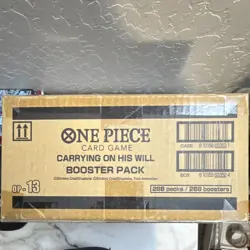 One Piece TCG Carrying On His Will OP-13 Booster Box Case (12) SEALED - English - Image 3