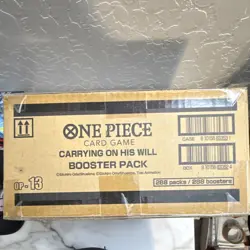 One Piece TCG Carrying On His Will OP-13 Booster Box Case (12) SEALED - English - Image 4