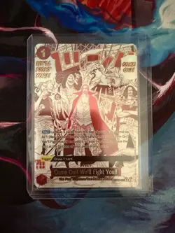 Come On!! We'll Fight You!! (Alternate Art) OP09-020 -The Best- Vol. 2 Foil - Image 2