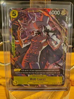 Rob Lucci (ST29-013 Alt) (NM) - One Piece - ST-29 Egghead Starter Deck (ENG) - Image 1