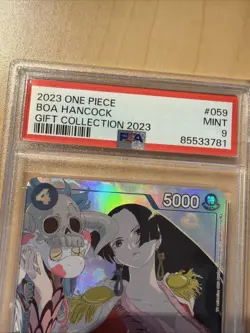 PSA 9 Mint Boa Hancock OP02-059 2023 One Piece Gift Collection English Promo PR - Image 2