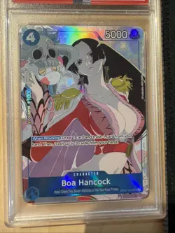 PSA 9 Mint Boa Hancock OP02-059 2023 One Piece Gift Collection English Promo PR - Image 3
