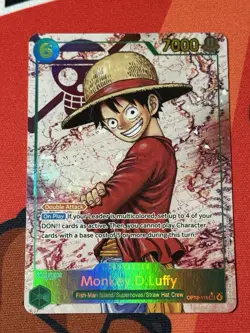 Monkey D. Luffy OP13-118 SEC Alt Art - One Piece Carrying On His Will English - Image 1