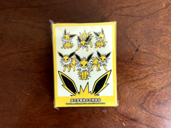 [US SELLER] Pokemon TCG Official Jolteon Card Sleeves S-Chinese Sun&Moon Sealed - Image 1