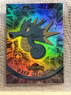 2000 Pokemon TV Animation Edition - Holo Foil card 117 Seadra - Image 1
