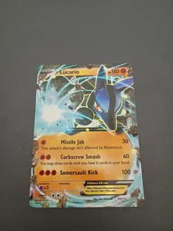Pokemon Card Lucario EX 54/111 Furious Fists Ultra Rare Holo (NM) Near Mint.. - Image 2