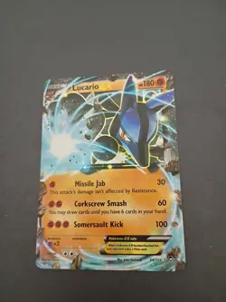 Pokemon Card Lucario EX 54/111 Furious Fists Ultra Rare Holo (NM) Near Mint.. - Image 5