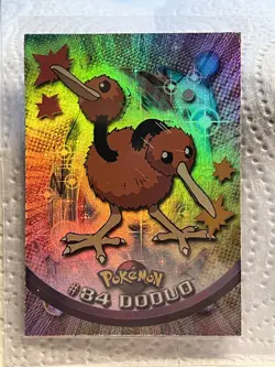 2000 Pokemon TV Animation Edition - Holo Foil card 84 Doduo - Image 1