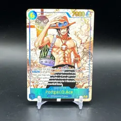 Portgas D. Ace OP13-119 SEC Carrying on His Will -ONE PIECE Card Game English - Image 1