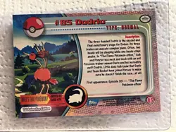2000 Pokemon TV Animation Edition - Holo Foil card 85 Dodrio - Image 2