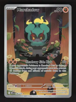 Marshadow 146/132 Pokemon Mega Evolution Full Art Holo Card - Image 1