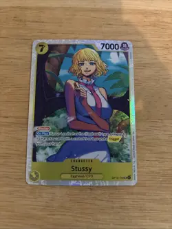 Stussy SR - OP13-110 ENGLISH ONE PIECE Card Carrying on His Will - NM - Image 1