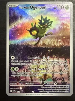 Teal Mask Ogerpon Scarlet & Violet Promo Cards #123 - Image 1