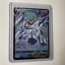 Pokemon Card Ice Rider Calyrex V 045/198 2021 Chilling Reign NM-Mint OC - Image 1