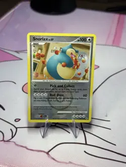 Snorlax 33/111 Rising Rivals 2009 LEAGUE PROMO Cross Stitch Holo Pokemon Card - Image 1