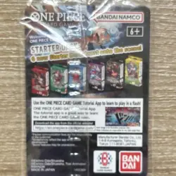 Bandai Namco One Piece Card Game Monkey D. Luffy Leader Card ST02-010 5000 Power - Image 3