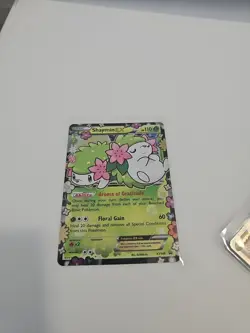 Pokemon Card - 2016 Black Star Promo XY Shaymin EX #XY148 Generations LP-MP - Image 1