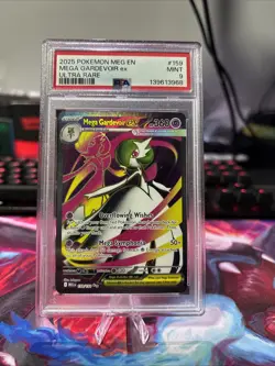 Pokemon TCG Mega Gardevoir EX 159/132 ME01 Mega Evolution Ultra Rare Holo Card - Image 1