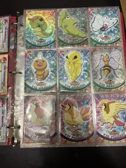 Pokemon Topps Binder Lot Almost Complete Only Missing Handful Cards Inc Binder - Image 2