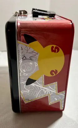 Pokemon TCG Celebration 25th Anniversary Collector’s Lunchbox W/Cards Stickers - Image 2