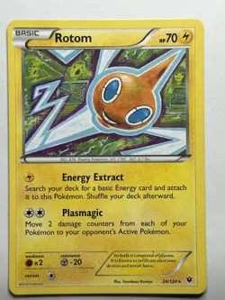 Rotom XY - Fates Collide 24/124 LP Pokemon Card - Image 1