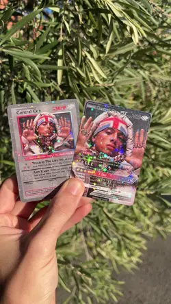 Custom Central Cee Can't Rush Greatness Pokemon style trading cards PACK - Image 2